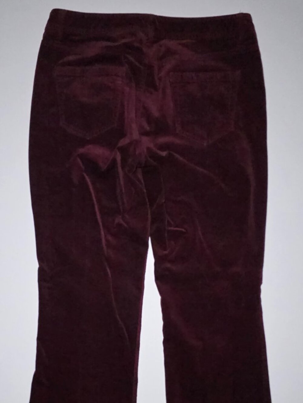 Eddie Bauer Womens Purple Corduroy 5 Pocket Jeans Size 6 - Picture 2 of 12